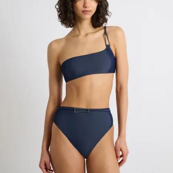 Onia Bikini Size M NWT Clara High Waist Bottom and  Alaia Top - Picture 1 of 8
